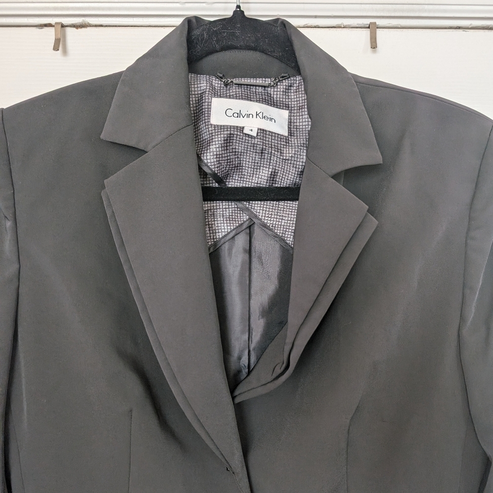 Calvin Klein Toggle Close Blazer - image 2